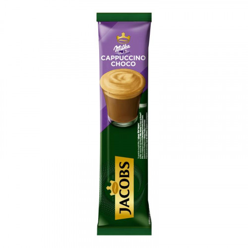 Напій кавовий розчинний з какао Milka Cappuсcino Jacobs м/у 15.8г