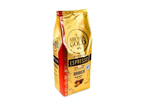 Кава зернова Aroma Gold Espresso, 1200г