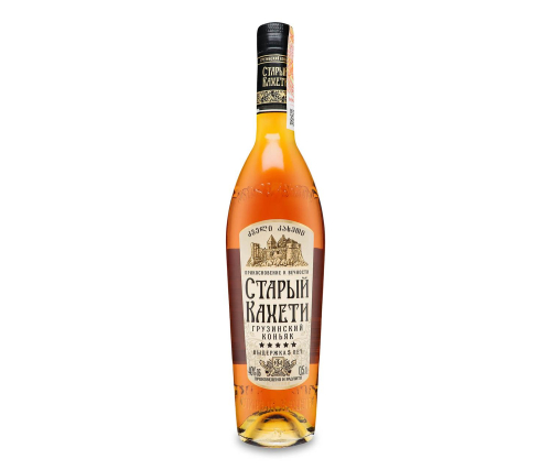 Коньяк Старий Кахеті 5 зірок, 0,5л