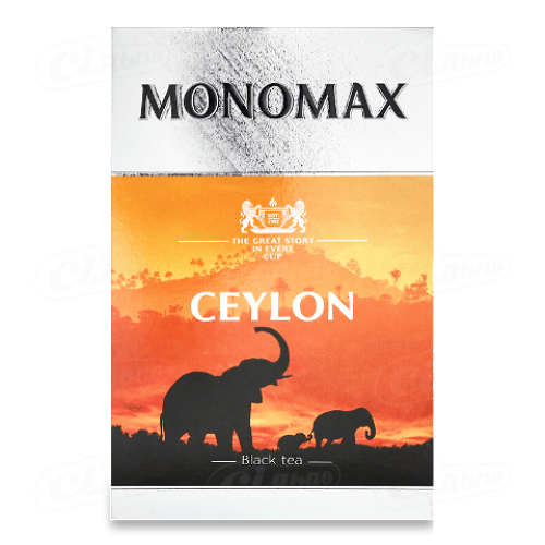 Чай чорний Мономах Ceylon листовий 90г