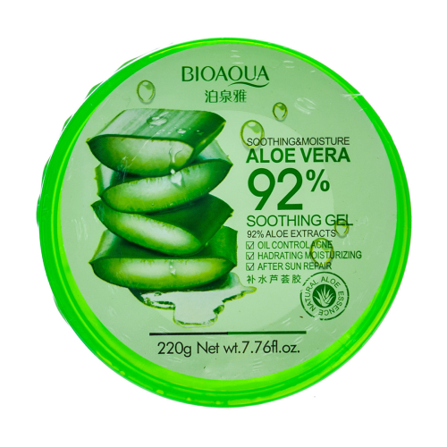 Гель для обличчя і тіла BIOAQUA Aloe Vera 92%, 220г