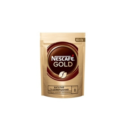 Кава 65г Nescafe Gold розчинна сублімована м/уп