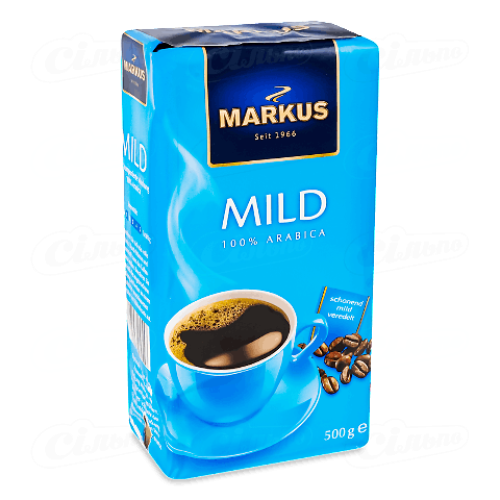 Кава мелена Markus Kaffee Mild, 500г