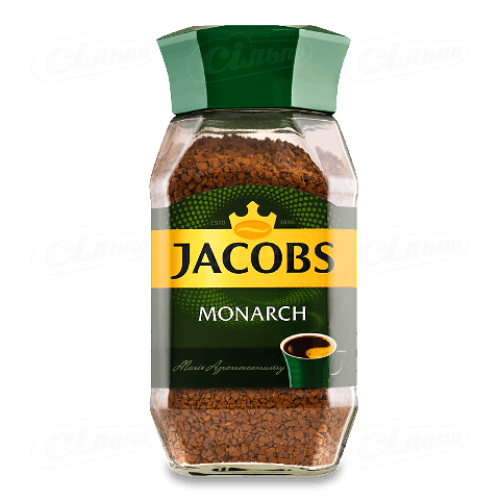 Кава Jacobs Монарх розчинна 190г