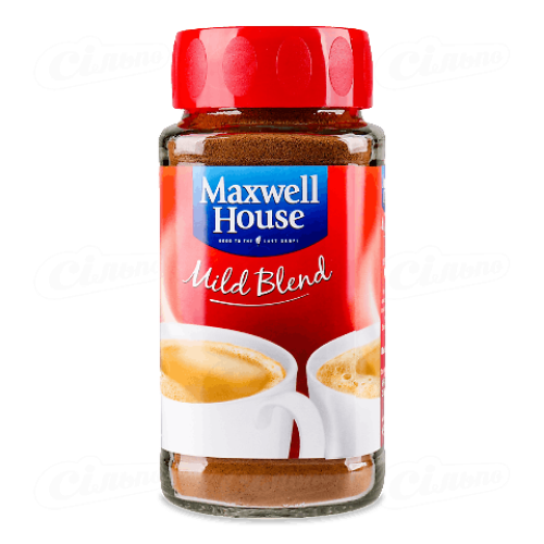 Кава розчинна Maxwell House Instant Mild Blend, 100г