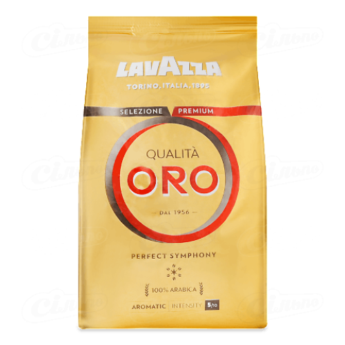 Кава Lavazza Oro в зернах 1кг