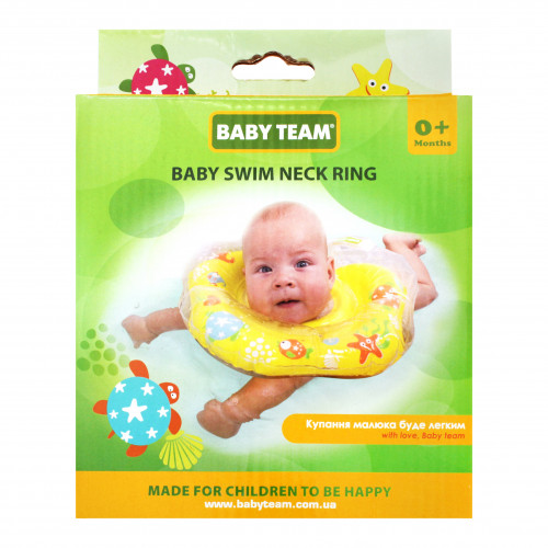 Круг надувний для купання дітей від народження Baby Team 1шт