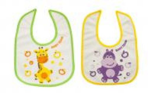 Нагрудник Baby Team на липучці 6502, шт