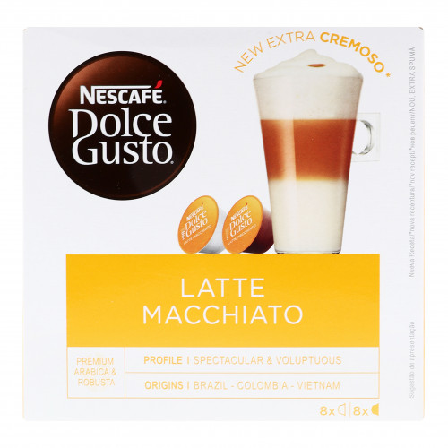 Напій кавовий Latte Macchiato Dolce Gusto Nescafe к/у 183.2г