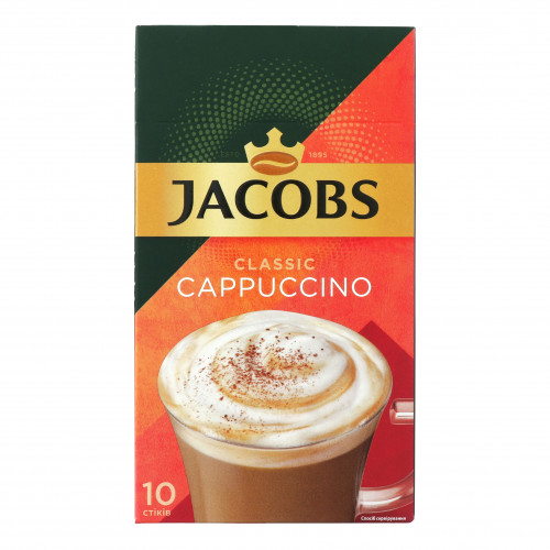 Напій кавовий розчинний Cappuccino Classic Jacobs м/у 18.7г