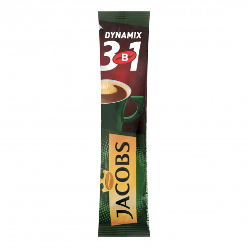 Напій кавовий розчинний Dynamix 3в1 Jacobs м/у 12.5г
