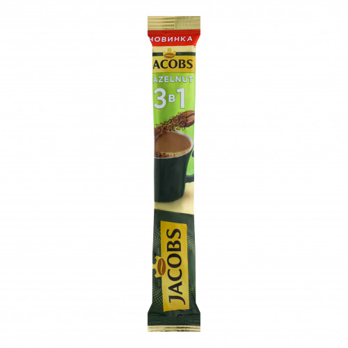 Напій кавовий розчинний Hazelnut 3в1 Jacobs м/у 15г