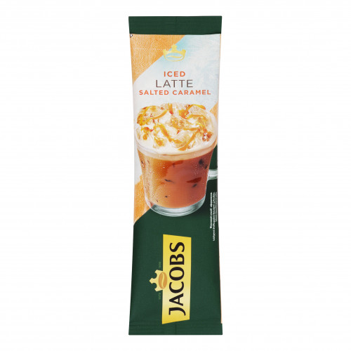 Напій кавовий розчинний Iced Latte Salted Caramel Jacobs м/у 21.3г