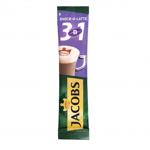 Напій кавовий розчинний Shock-o-latte 3в1 Jacobs м/у 12.5г