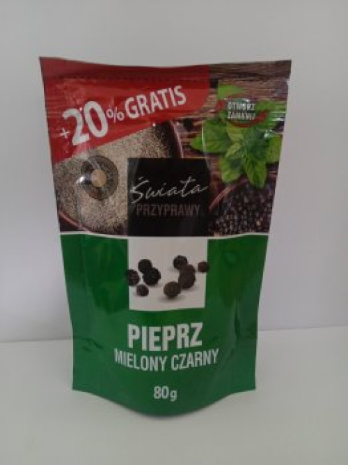 Перець Swiata мелений 80г 