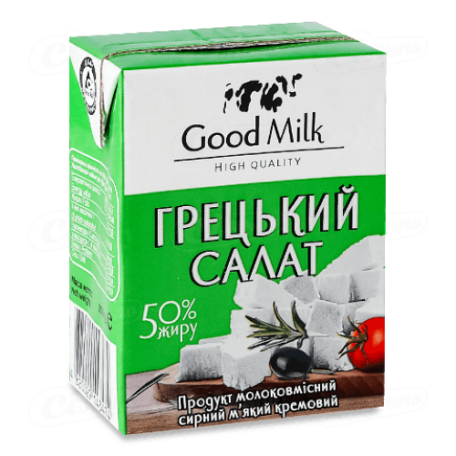Продукт м'який кремовий Good Грецький салат 50% 200г