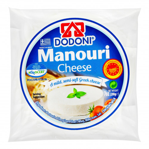 Сир 60% м'який Манурі Dodoni в/у 200г