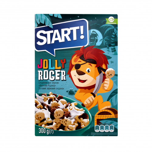 Сніданки сухі Веселий Роджер Start! к/у 300г
