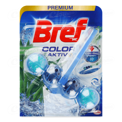 Туалетні блоки для унітазу Bref Color Activ Евкаліпт 50г