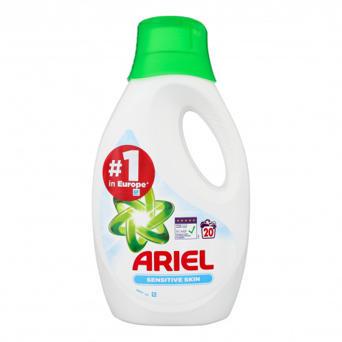 Засіб миючий синтетичний рідкий Для чутливої шкіри Ariel 1100мл